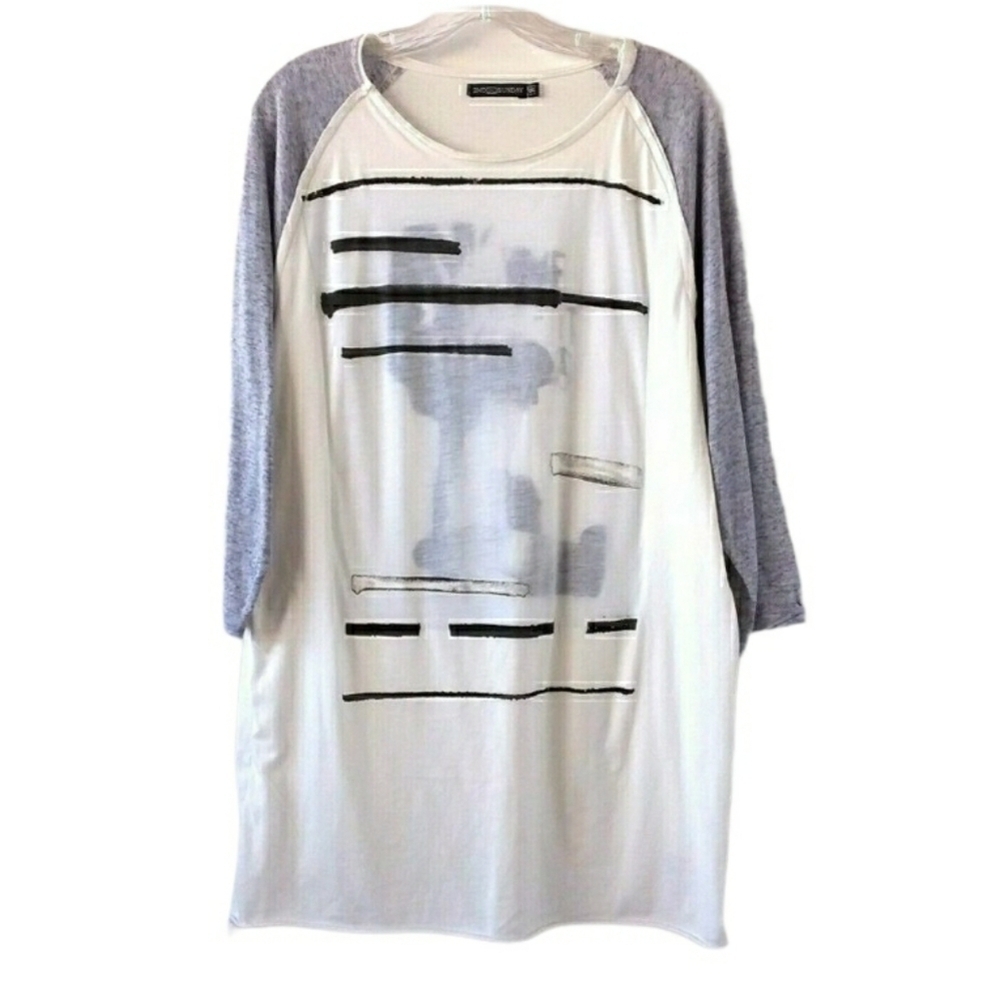 2nd Sunday Men's Layered Graphic Tee